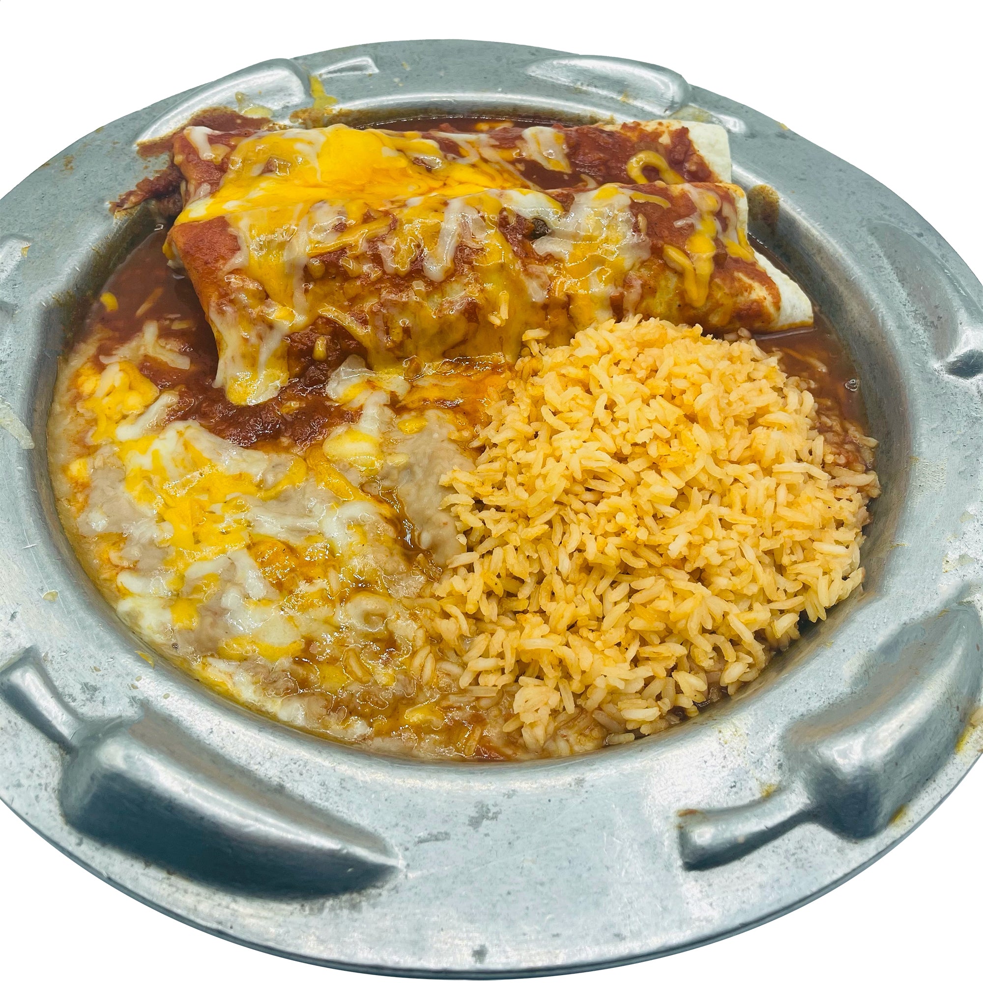 #20 Two Smothered Burritos Combination