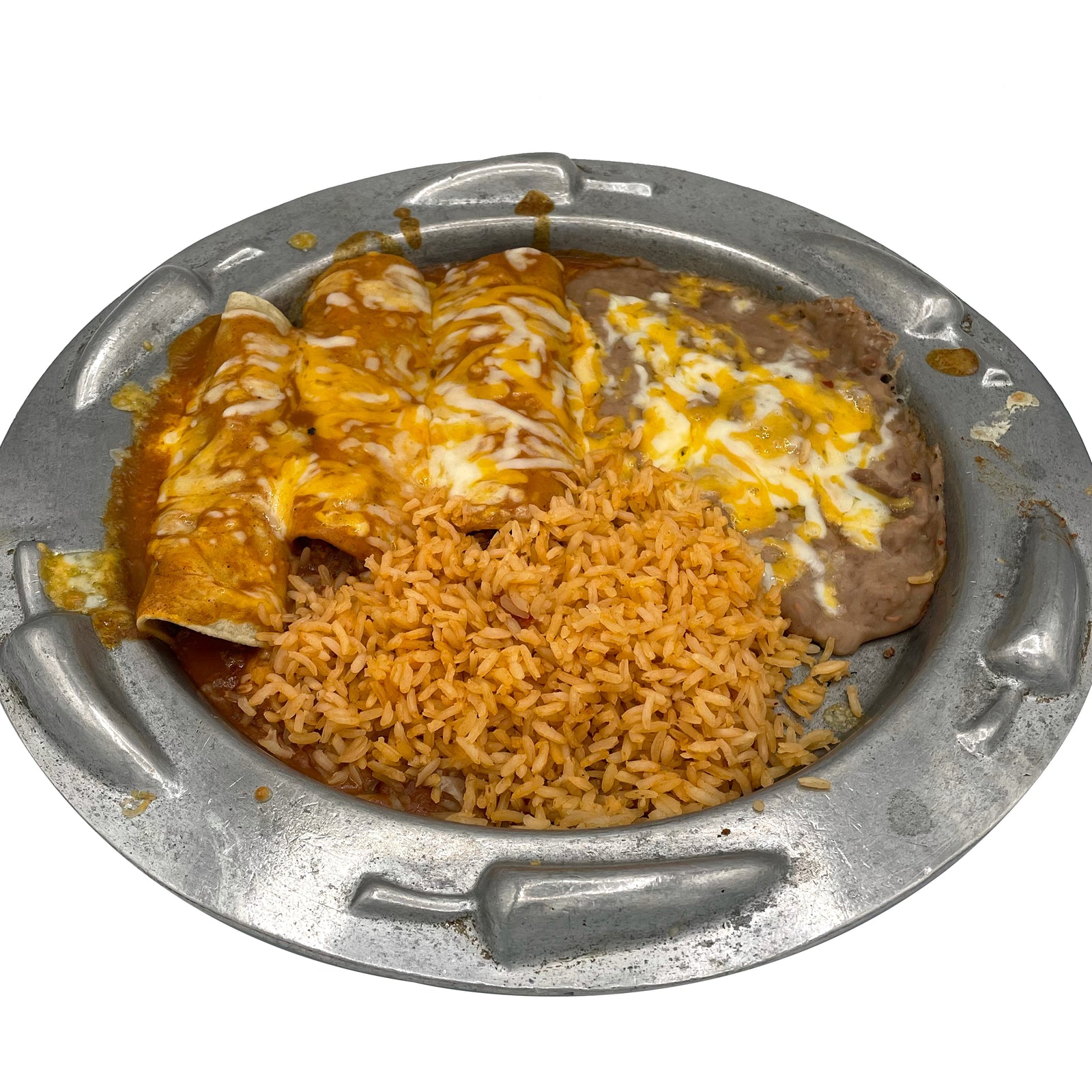 #14 Three Enchiladas Combination