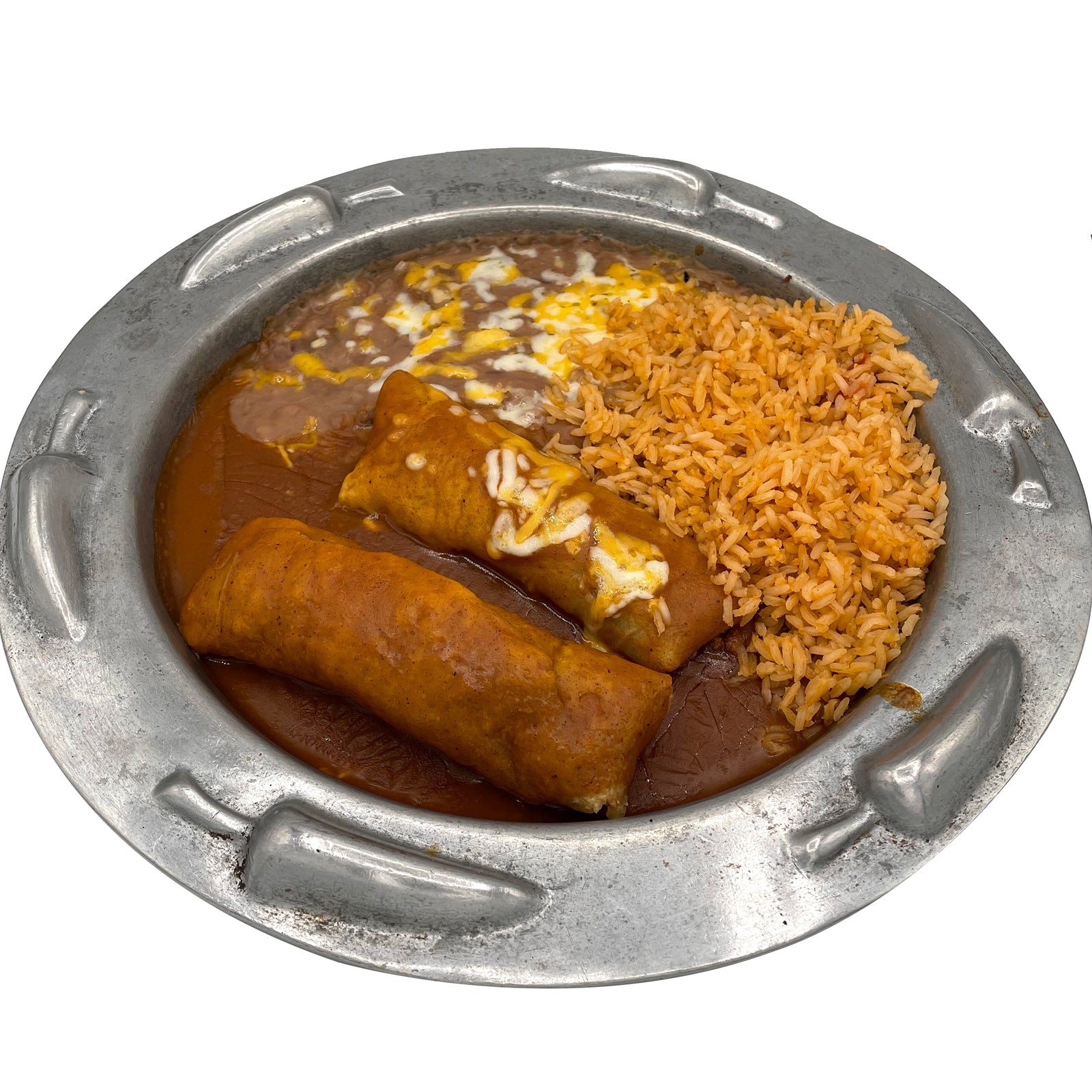 #6 Enchilada & Pork Tamal Combination