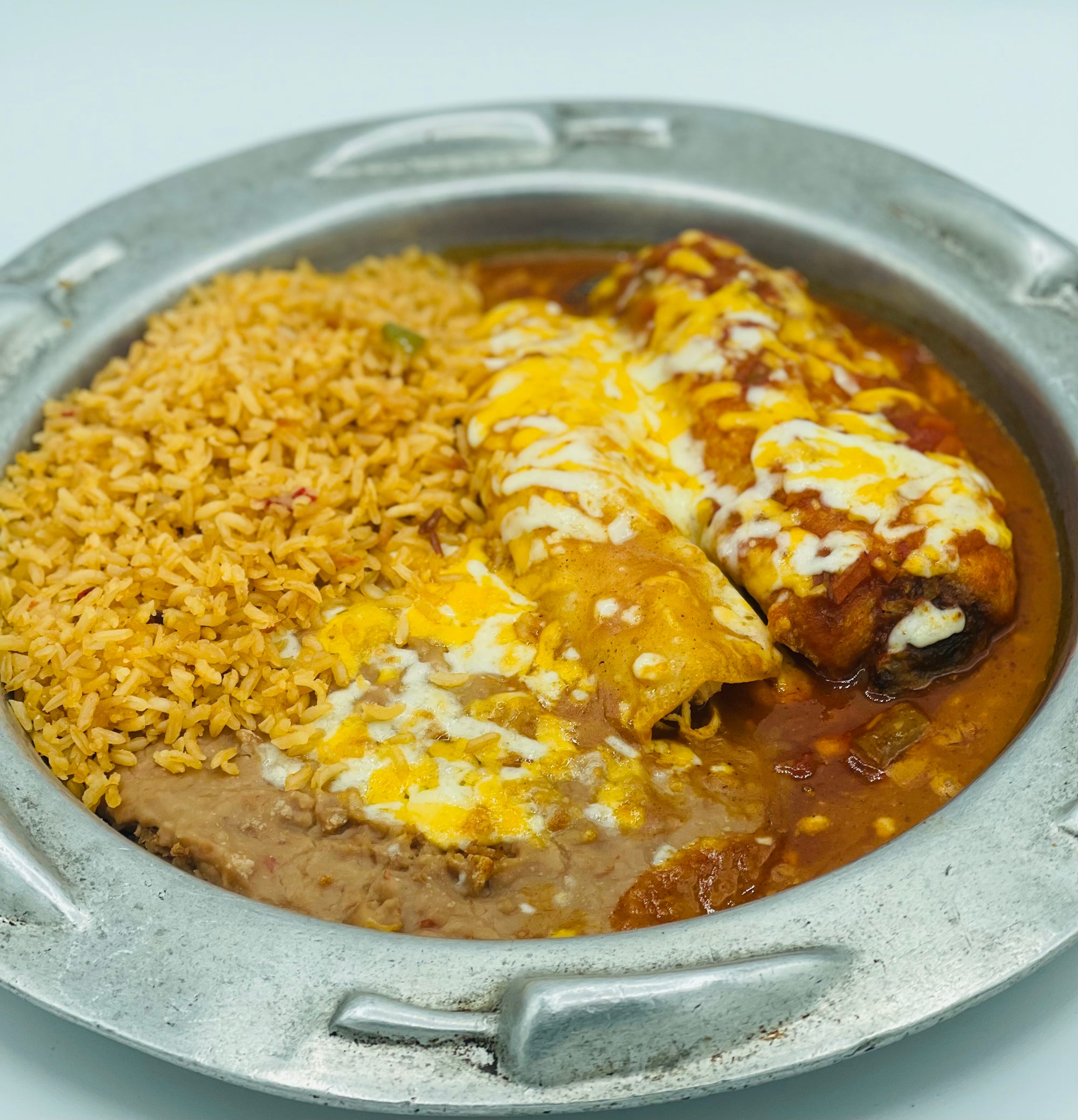 #7 Enchilada & Chile Relleno Lunch Special