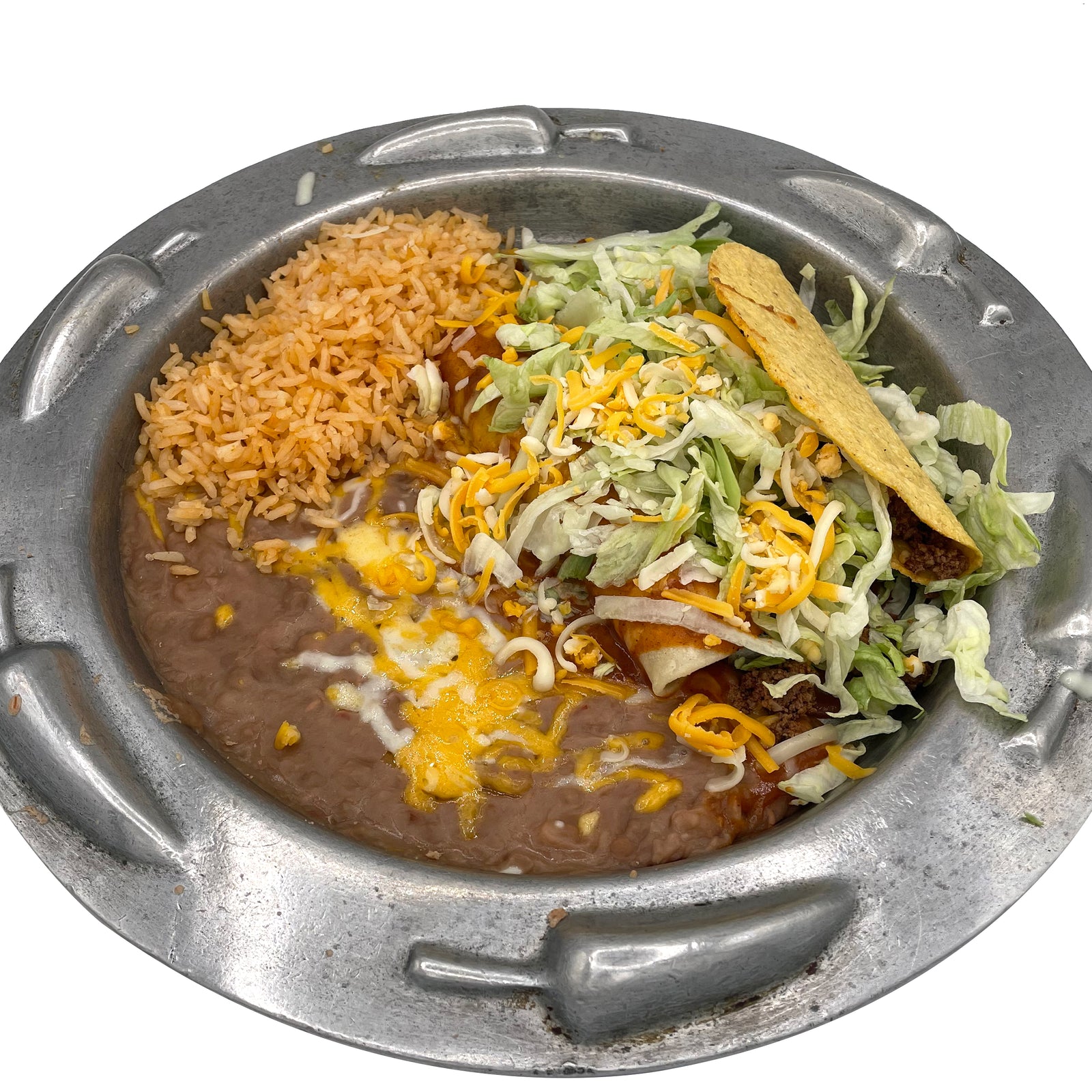 #3 Enchilada & Taco Combination